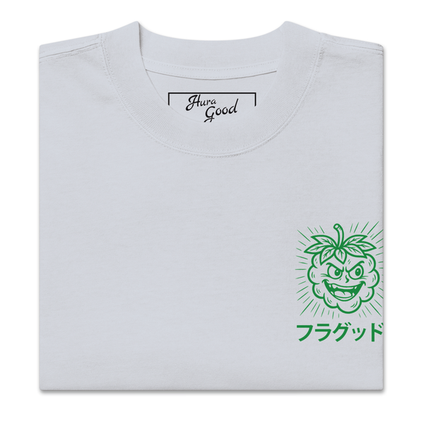 Hura Good Bucky Japanese Grape Inspired Drink Scottish Fusion Oversized Shirt