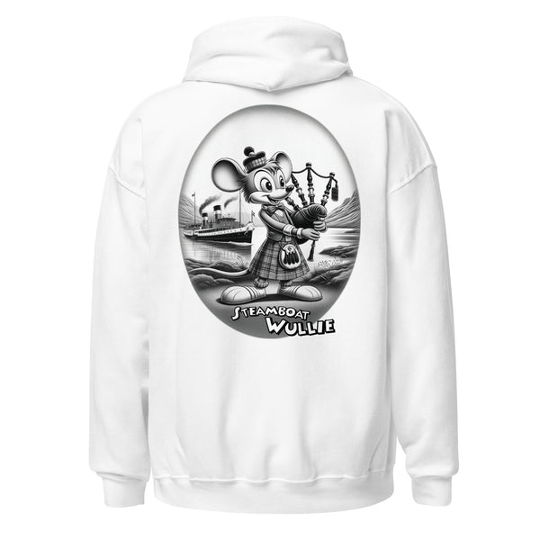 Hura Good Steamboat Wullie Unisex Hoodie